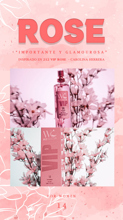 VIP 212 ROSE BY CAROLINA HERRERA